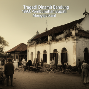 Generate an eye-catching, high-quality featured image prompt for a blog post about: Tragedi Dinamit