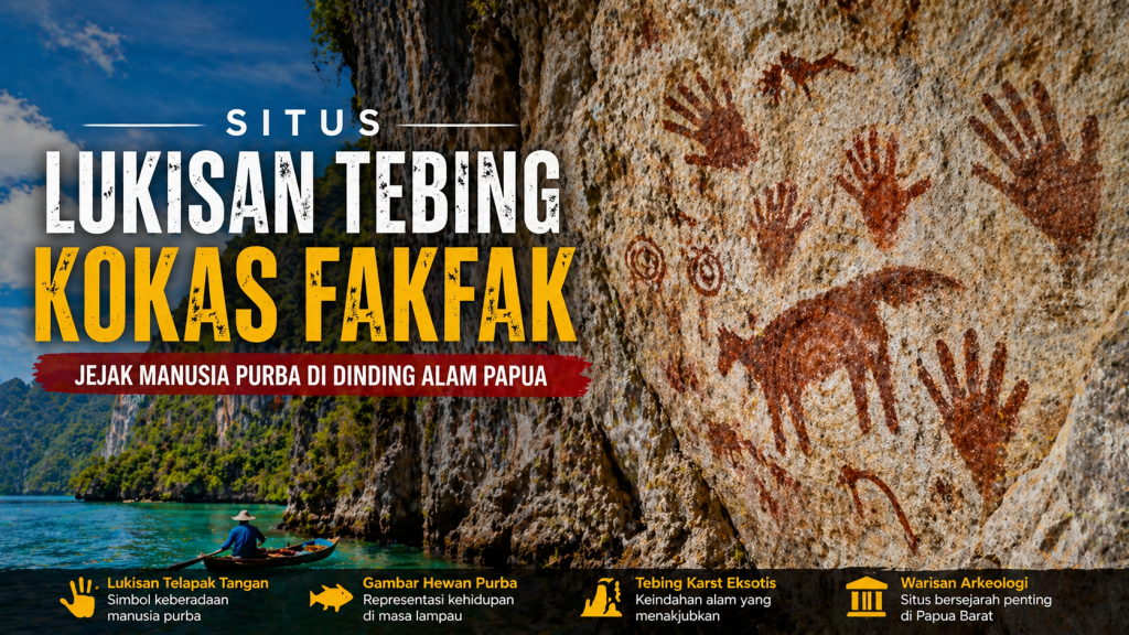 Lukisan Tebing Kokas: Jejak Manusia Purba di Papua Barat