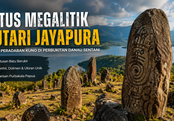Menelusuri Misteri Batu Berukir di Tutari Jayapura