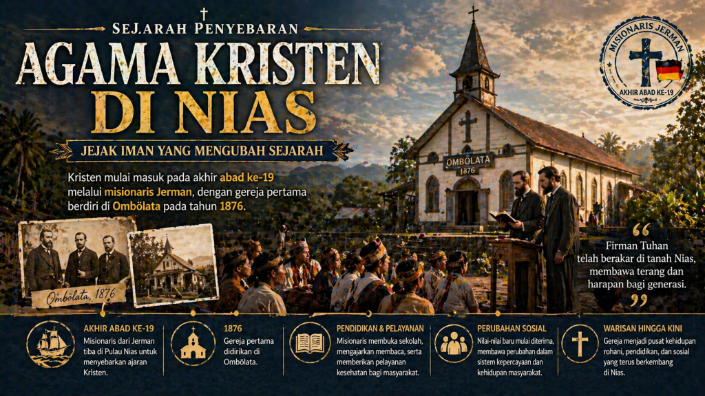 Gereja Pertama di Nias dan Sejarahnya
