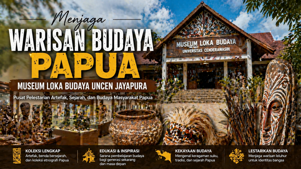 Mengenal Budaya Papua di Museum Loka Budaya