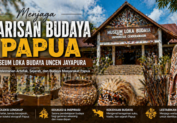 Mengenal Budaya Papua di Museum Loka Budaya