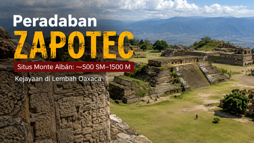 Peradaban Zapotec (500 SM–1500 M): Arsitektur Megah di Tanah Mesoamerika