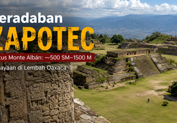 Peradaban Zapotec (500 SM–1500 M): Arsitektur Megah di Tanah Mesoamerika