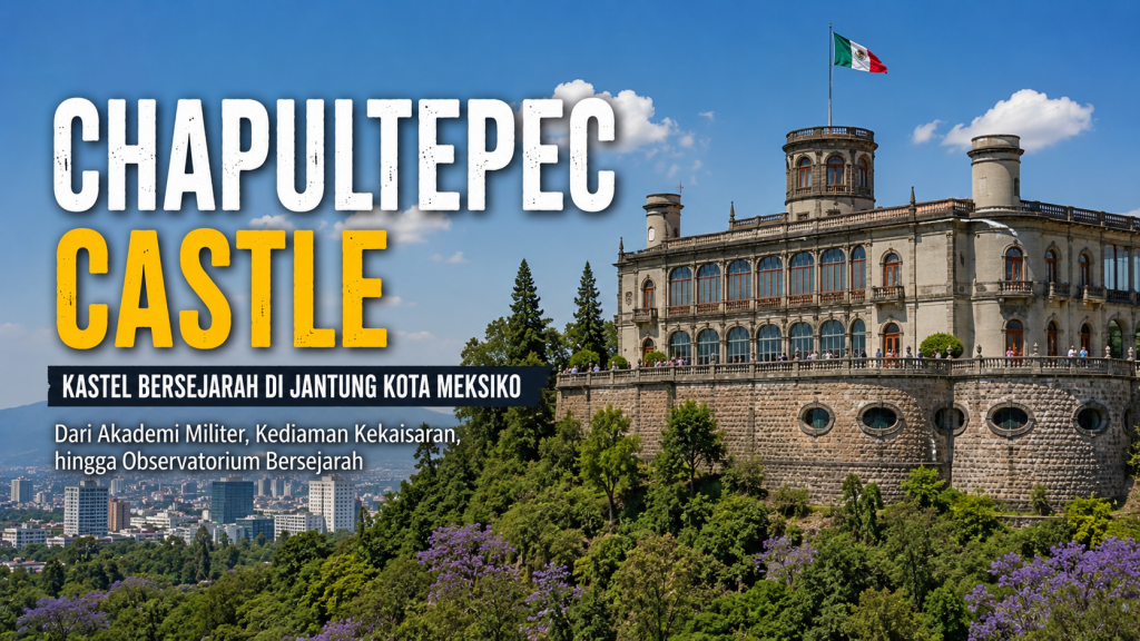 Mengungkap Kejayaan dan Misteri Chapultepec Castle di Meksiko