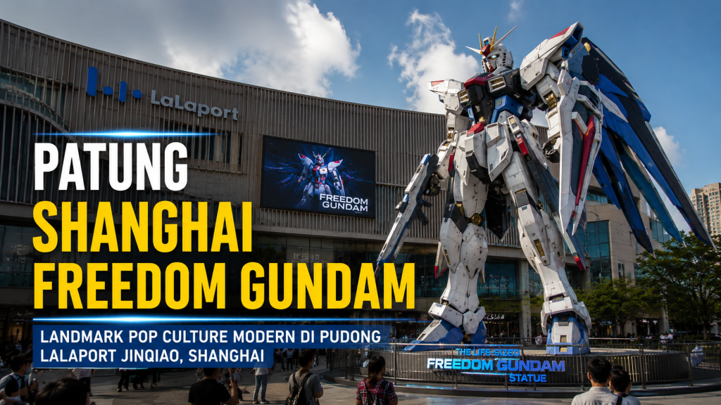 Shanghai Freedom Gundam, Surga Wisata Penggemar Anime dan Gundam di China