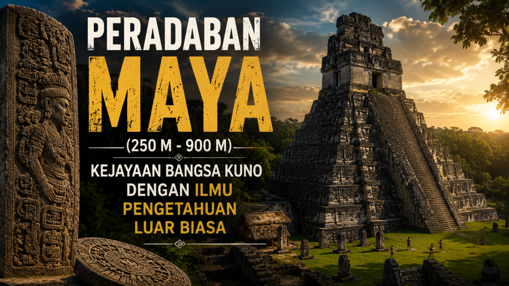 Peradaban Maya (250 M – 900 M): Warisan Besar Dunia dari Amerika Tengah