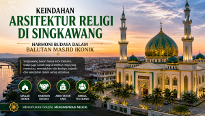 Menjelajahi Keindahan Masjid di Kota Toleransi Singkawang