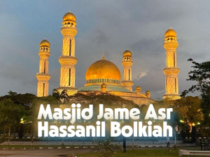 Mengenal Masjid 29 Kubah Emas Kebanggaan Brunei