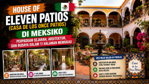 Pesona House of Eleven Patios, Destinasi Budaya Ikonik di Michoacán