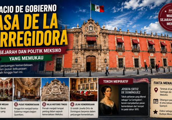 Keindahan Palacio de Gobierno Casa de la Corregidora dan Kisah di Balik Dinding Bersejarahnya
