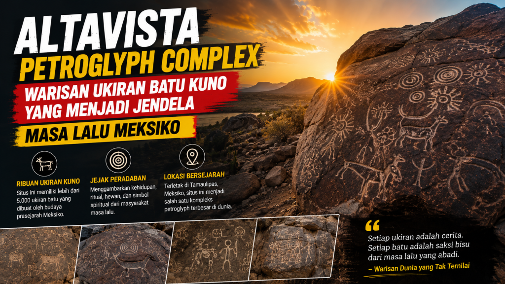 Pesona Altavista Petroglyph Complex, Galeri Seni Prasejarah di Alam Terbuka