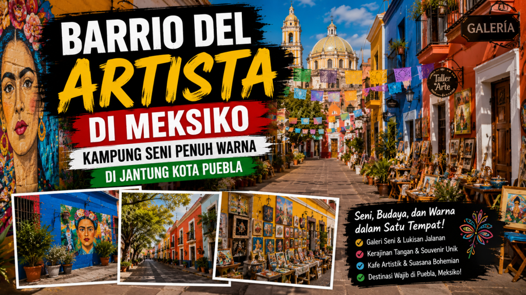 Mengenal Barrio del Artista, Tempat Berkumpulnya Seniman dan Pecinta Seni di Meksiko