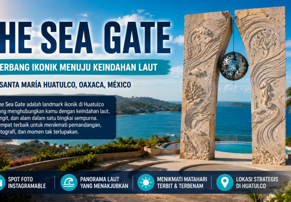 Mengenal The Sea Gate, Warisan Arsitektur Kolonial yang Memikat Wisatawan