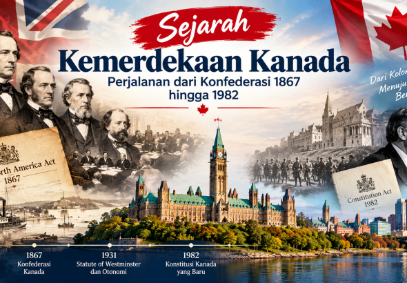 Sejarah Kemerdekaan Kanada: Perjalanan dari Konfederasi 1867 hingga 1982