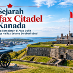 Halifax Citadel National Historic Site di atas Citadel Hill Kanada