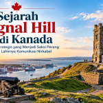 Signal Hill National Historic Site dan Cabot Tower di St. John’s Kanada