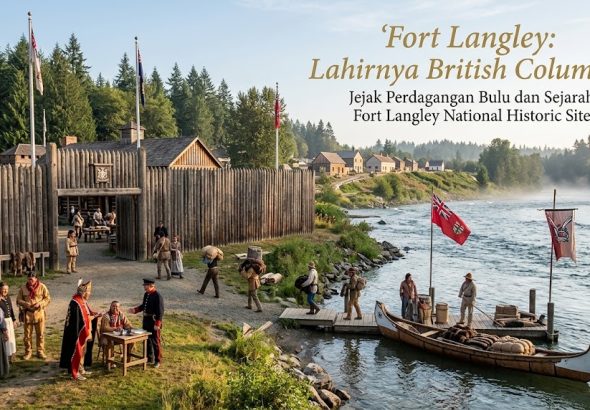 Sejarah Fort Langley National Historic Site, Saksi Lahirnya British Columbia
