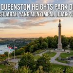 Queenston Heights Park di Kanada dengan Brock’s Monument yang berdiri di kawasan taman bersejarah Niagara.