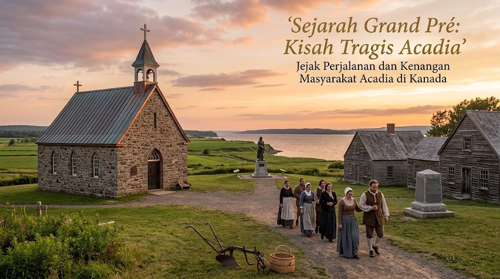 Sejarah Grand Pré National Historic Site, Kisah Tragis Masyarakat Acadia di Kanada
