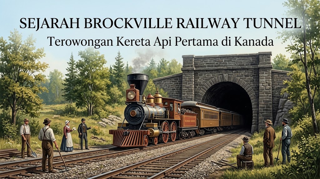 Sejarah Brockville Railway TunnelDari Jalur Kereta Menjadi Destinasi Wisata, Kisah Brockville Railway Tunnel