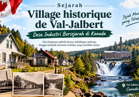 Sejarah Village historique de Val-Jalbert, Desa Industri Bersejarah di Kanada