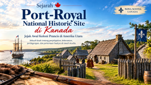 Sejarah Port-Royal National Historic Site di Kanada, Jejak Awal Koloni Prancis
