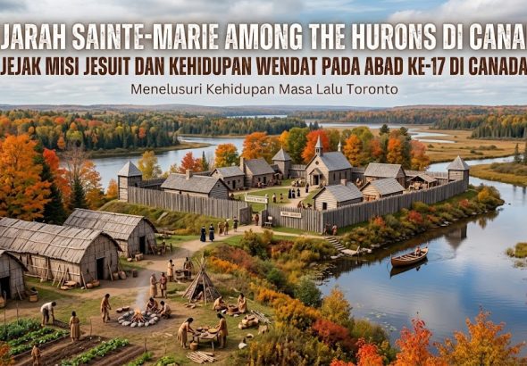 Sainte-Marie among the Hurons Canada, Saksi Pertemuan Prancis dan Wendat