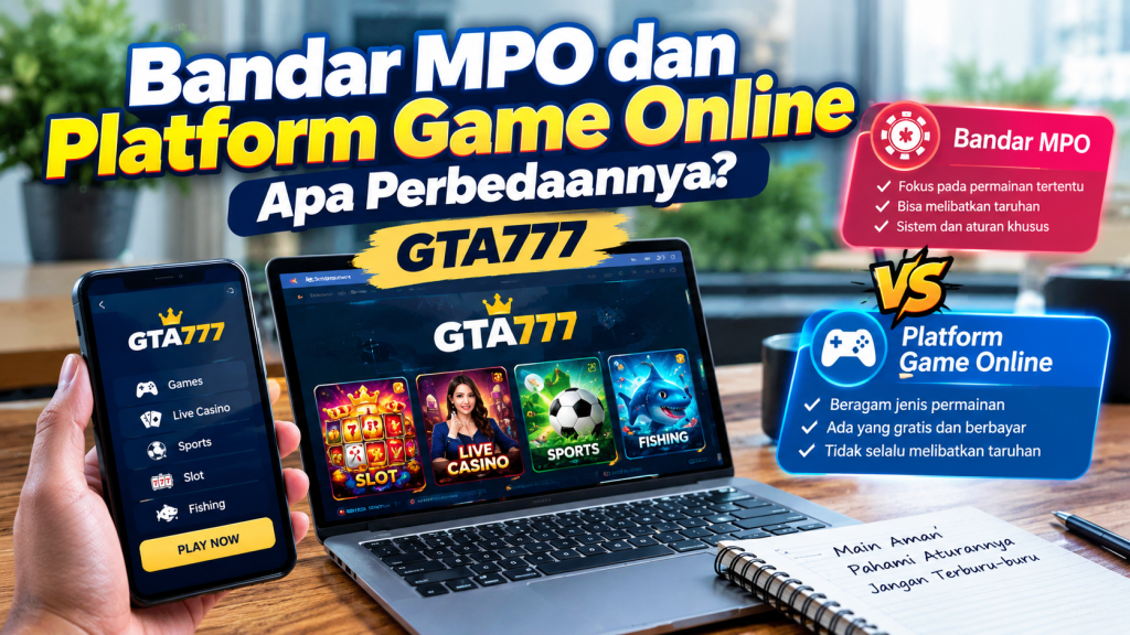 Bandar MPO dan platform game online