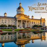 Kingston City Hall, bangunan bersejarah bergaya neoklasik di Kingston, Ontario, Kanada.